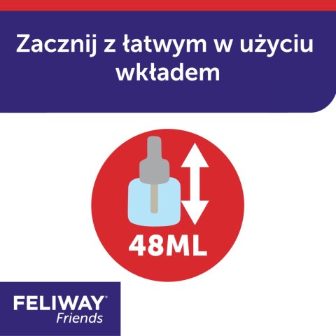 Ceva Animal Health Polska Sp. Z O.o Feliway Friends Wkład Dyfuzora 48ml Ceva Animal Health Polska Sp. z o.o.