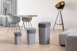 Curver Flip Bin Kosz Na Śmieci Szaro-Grafitowy 10l Curver