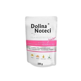 Dolina Noteci Premium Dla Psów Małych Ras Junior Bogata W Serca Z Indyka I Wątróbkę Z Gęsi 100g Dolina Noteci