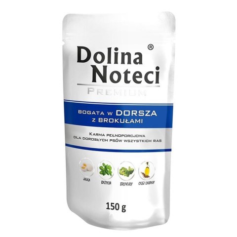 Dolina Noteci Premium Dorsz Z Brokułami 150g Dolina Noteci