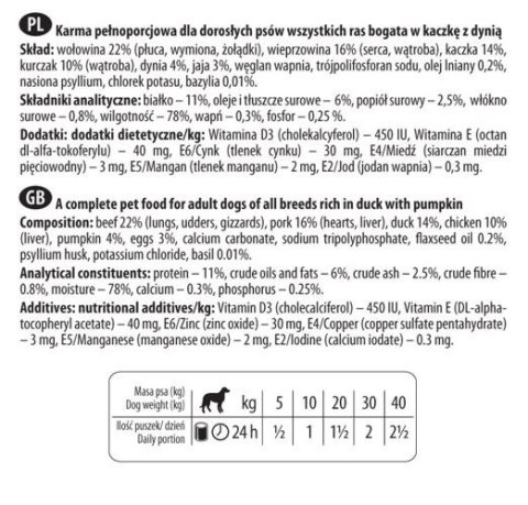 Dolina Noteci Premium Kaczka Z Dynią 150g Dolina Noteci