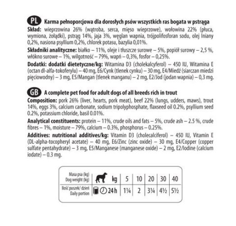 Dolina Noteci Premium Pstrąg 150g Dolina Noteci