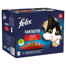 Felix Fantastic Wiejskie Smaki W Galaretce 24x85g Felix