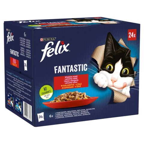 Felix Fantastic Wiejskie Smaki W Galaretce 24x85g Felix