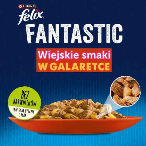 Felix Fantastic Wiejskie Smaki W Galaretce 24x85g Felix