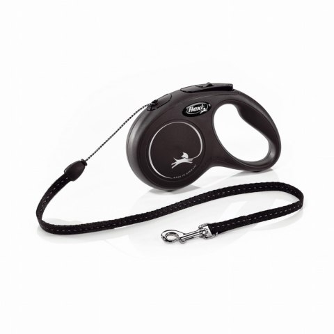 Flexi Smycz New Classic S Linka 5m Do 12kg Czarna Flexi