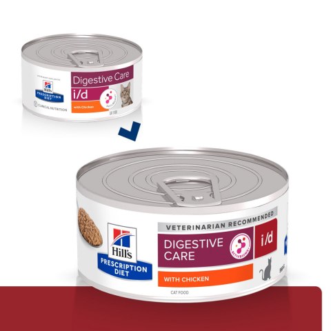 Hill's PD Prescription Diet Feline i/d 156g Hills