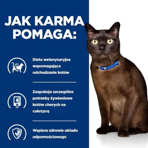 Hill's PD Prescription Diet Feline m/d Kurczak 1,5kg Hills