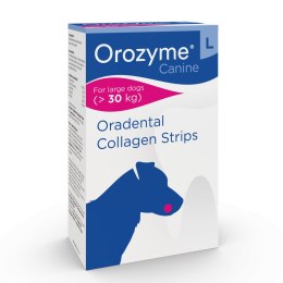 Orozyme Oradental Collagen Strips Kolagenowe Płatki Czyszczące Dla Psa L 141g Animalcare