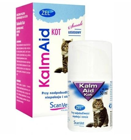 Scanvet Kalm Aid Kot Żel 50ml Scanvet