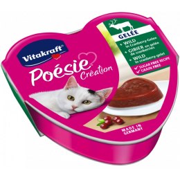 Vitakraft Poesie Karma Dla Kota Dziczyzna Z Żurawiną 85g Vitakraft