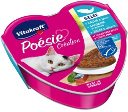 Vitakraft Poesie Karma Dla Kota Z Łososiem I Szpinakiem 85g Vitakraft
