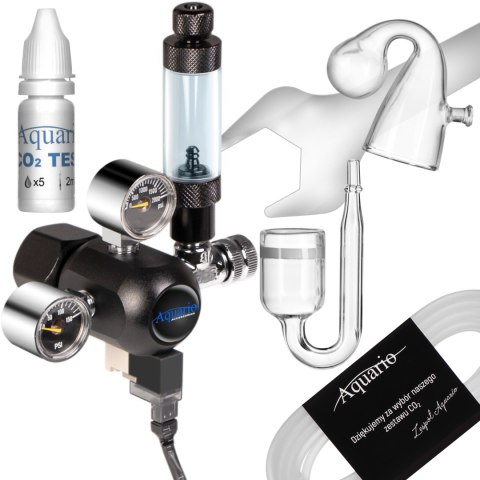 Aquario Professional 2.0 - zestaw CO2 z elektrozaworem Aquario