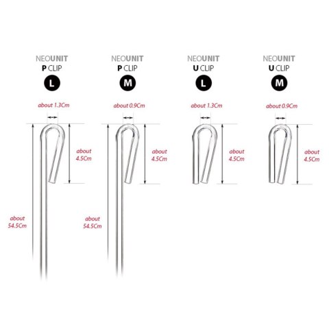 Neo P Clip Medium - J rurka 2 sztuki NEO MEDIA