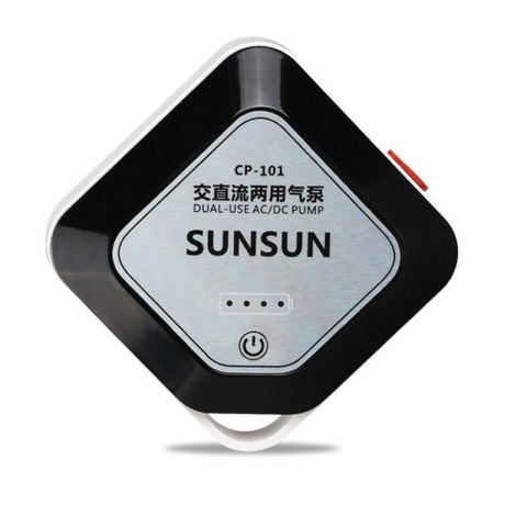 SunSun AC/DC AirPump - napowietrzacz bateryjny i 220V SunSun