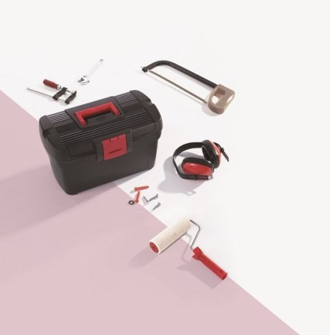 Curver Herobox Basic Skrzynka Narzędziowa Czerwono-Czarna 16" Curver