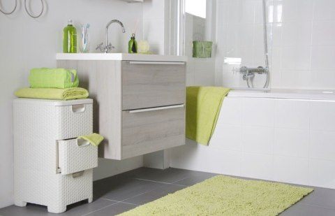 Curver Style Regał Z Szufladami Kremowy 42l Curver