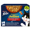 Felix Sensations Jellies Wiejskie Smaki W Galaretce 24x85g Felix