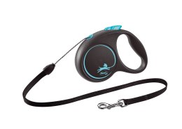 Flexi Smycz Black Design S Linka 5m Do 12kg Niebieska Flexi