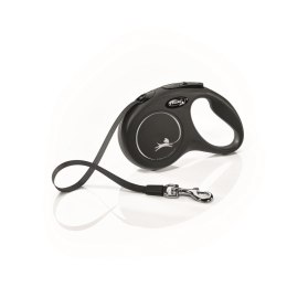 Flexi Smycz New Classic S Taśma 5m Do 15kg Czarna Flexi