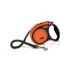 Flexi Smycz Xtreme S Taśma 5m Do 20kg Pomarańczowa Flexi