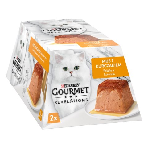 GOURMET Revelations Mus Z Kurczakiem 2x57g Gourmet