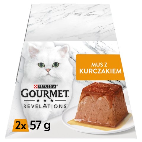 GOURMET Revelations Mus Z Kurczakiem 2x57g Gourmet