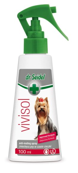 Laboratorium DermaPharm Dr Seidel Vivisol Płyn Odstraszający Psy W Okresie Cieczki 100ml Laboratorium DermaPharm