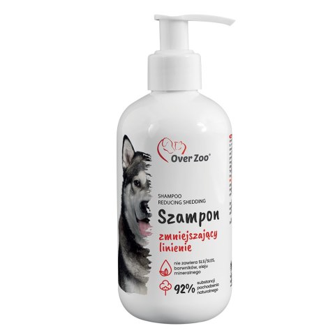 OVER ZOO Szampon Zmniejszający Lnienie Dla Psa 250ml Over Zoo