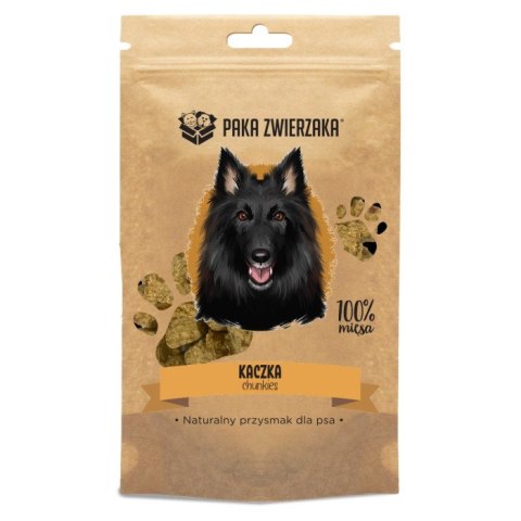 Paka Zwierzaka Chunkies 100% Kaczka 80g Paka Zwierzaka