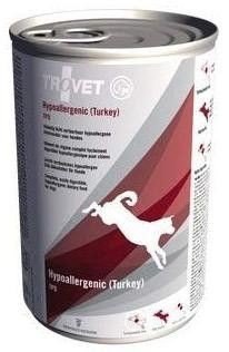 TROVET TPD Hypoallergenic Turkey Dla Psa Puszka 400g Trovet