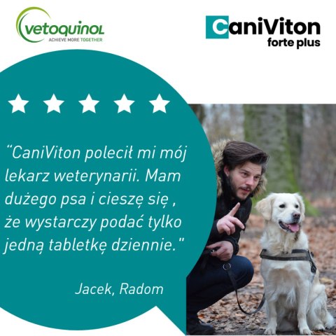 Vetoquinol Caniviton Forte Plus 90szt Vetoquinol