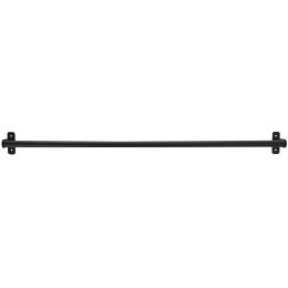 Reling Wieszak z Haczykami Kuchenny Metalowy Czarny RADKA 78,5 cm
