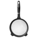 Sitko Kuchenne Czarne z Uchwytem Stal 19,5 cm Zmywarka ORION