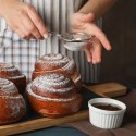Sitko Kuchenne Stalowe Gęsta Siateczka do Mąki Kawy Bulionu 10 cm ORION