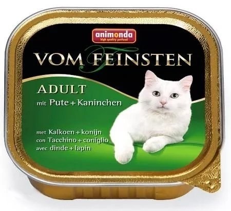 Animonda Vom Feinsten Adult Cat Indyk I Królik 100g Animonda