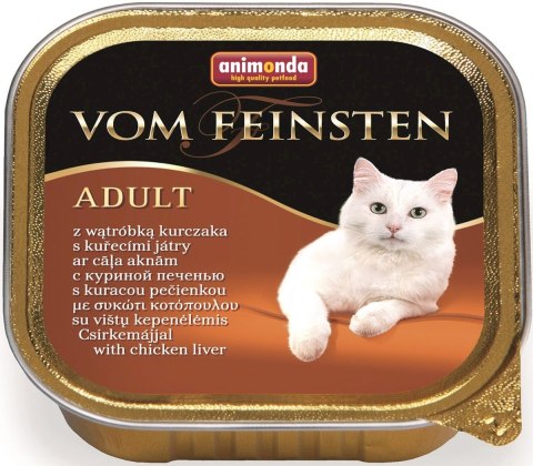 Animonda Vom Feinsten Adult Cat Wątróbka Drobiowa 100g Animonda