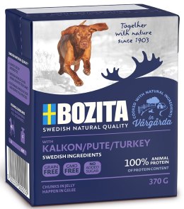BOZITA Dog Indyk W Galarecie 370g Bozita