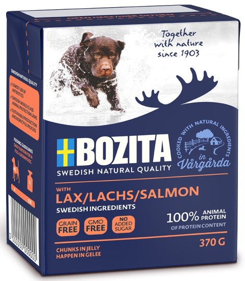 BOZITA Dog Łosoś W Galarecie 370g Bozita