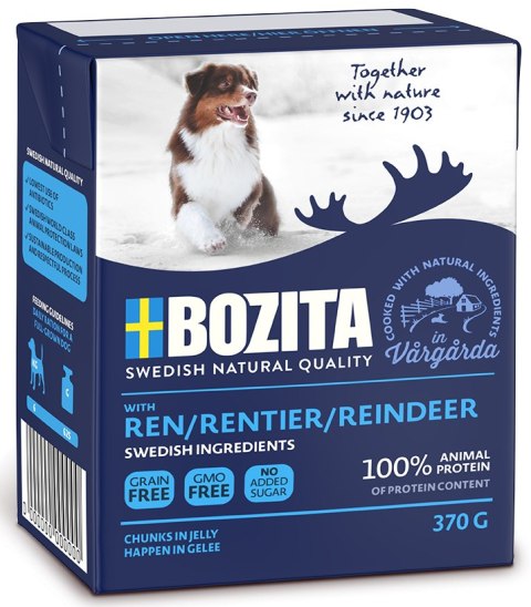 BOZITA Dog Renifer W Galarecie 370g Bozita