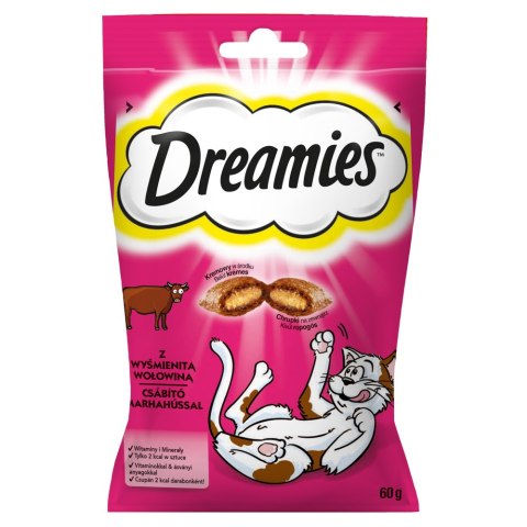 DREAMIES Przysmak Dla Kota Z Wołowiną 60g Dreamies