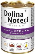 Dolina Noteci Premium Królik Z Żurawiną 400g Dolina Noteci