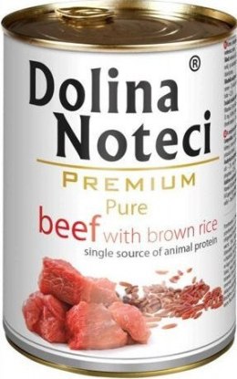 Dolina Noteci Premium Pure Wołowina Z Ryżem Brązowym 800g Dolina Noteci