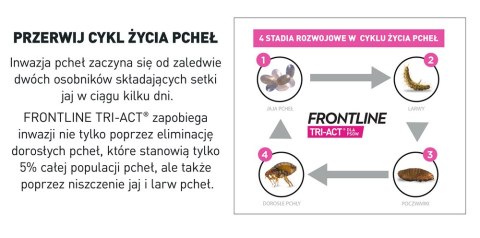 FRONTLINE Tri-Act Dla Psów 3x2ml Frontline (Boehringer Ingelheim)