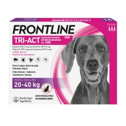 FRONTLINE Tri-Act Dla Psów 3x4ml Frontline (Boehringer Ingelheim)
