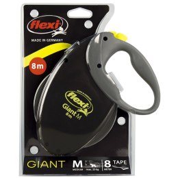 Flexi Smycz Giant Taśma M 8m Do 25kg Neon Flexi