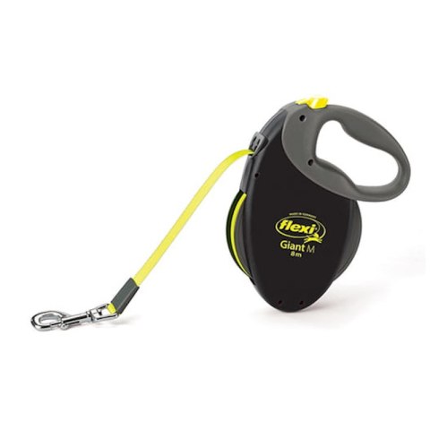 Flexi Smycz Giant Taśma M 8m Do 25kg Neon Flexi