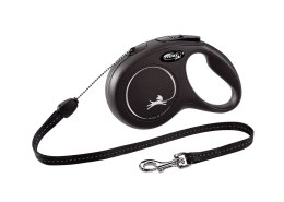 Flexi Smycz New Classic S Linka 8m Do 12kg Czarna Flexi