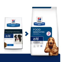 Hill's PD Prescription Diet Canine z/d Food Sensitivities 10kg Hills
