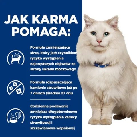 Hill's PD Prescription Diet Feline c/d Kurczak Urinary Stress 1,5kg Hills